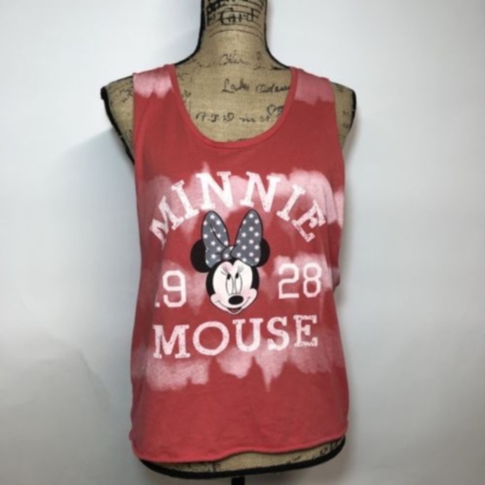 Minnie Mouse Sleeveless Graphic Tank Sz M